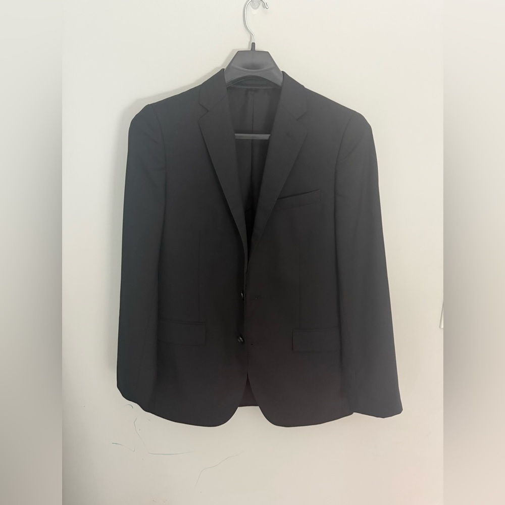 J crew Ludlow blazer Loro Piana s120 wool 40L Black